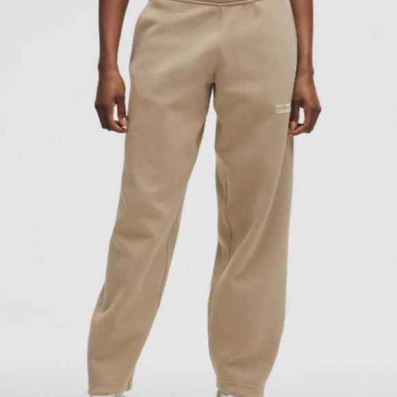 LULULEMON HEAVEYWEIGHT FLEECE SWEATPANT. SHEER OAK - Picture 10 of 10